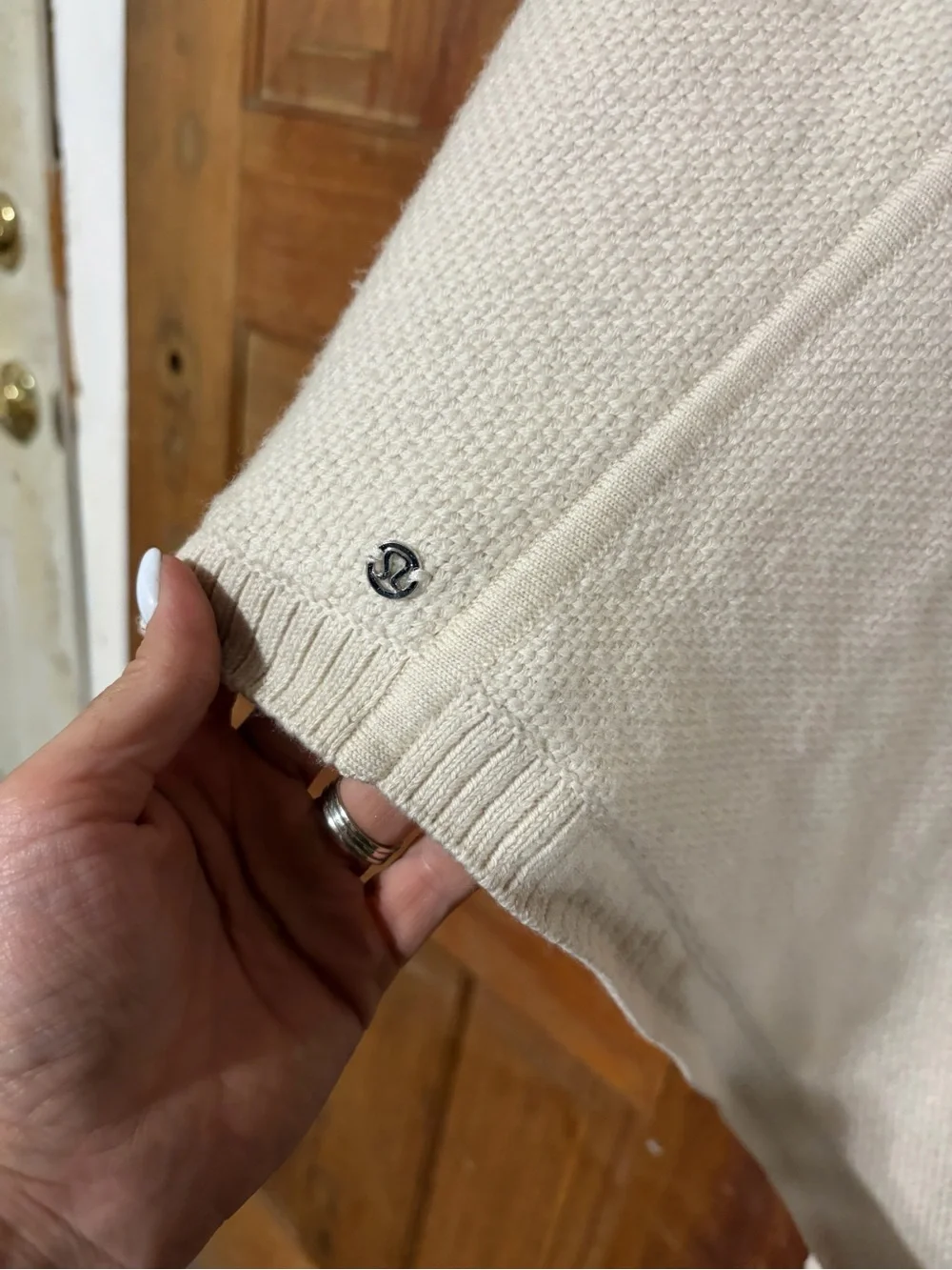 Lululemon – On the Go Poncho - Merino Wool - Heathered Angel Wing – Sz. OS